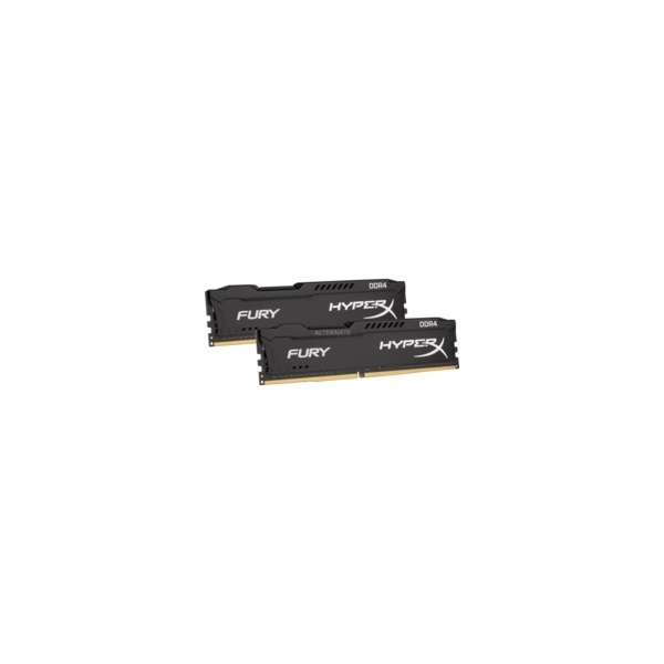 KINGSTON Memória HYPERX DDR4 8GB 2666MHz CL15 DIMM (Kit of 2) Fury Black Series