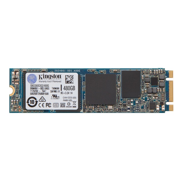 KINGSTON SSD M.2 SATA 480GB Solid State Disk Double Side